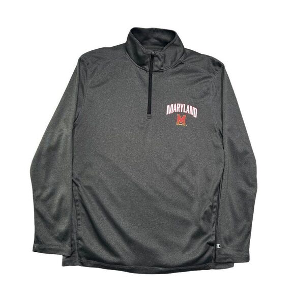 Champion Men's Maryland Terrapins 1/4 Zip Pullover - Picture 1 of 14
